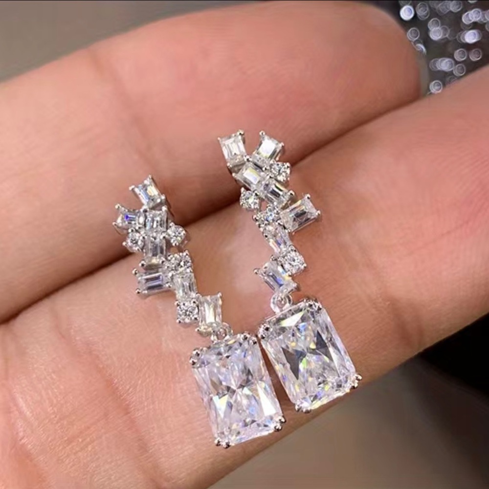Beautiful Geometric Dangle Earrings